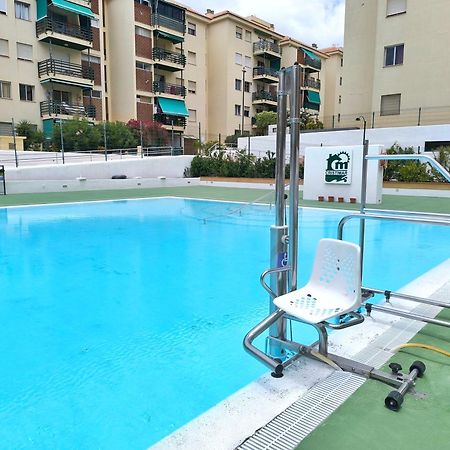 Sun Apartment - 3 Bedrooms, Priv Parking, Pool, Ac, Tv Channels, Fibre Net ลอส กริสเตียนอส ภายนอก รูปภาพ