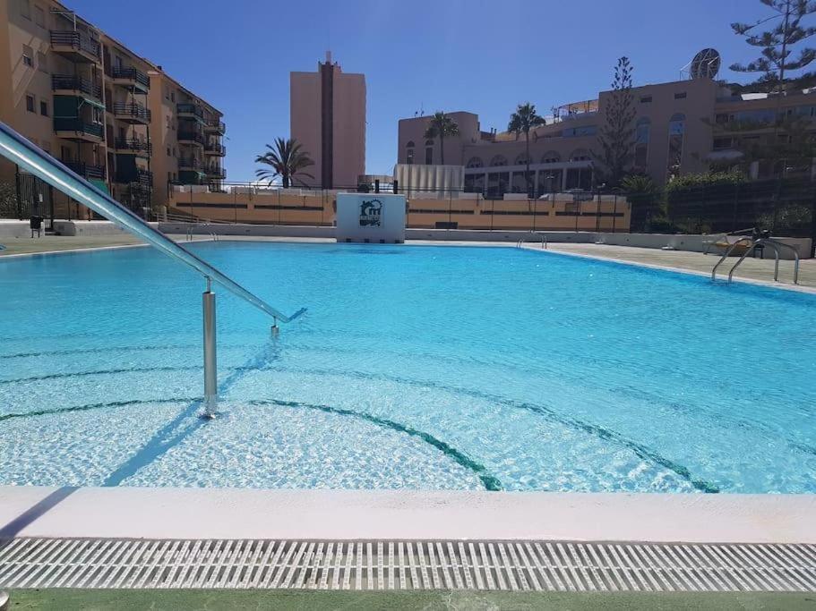 Sun Apartment - 3 Bedrooms, Priv Parking, Pool, Ac, Tv Channels, Fibre Net ลอส กริสเตียนอส ภายนอก รูปภาพ