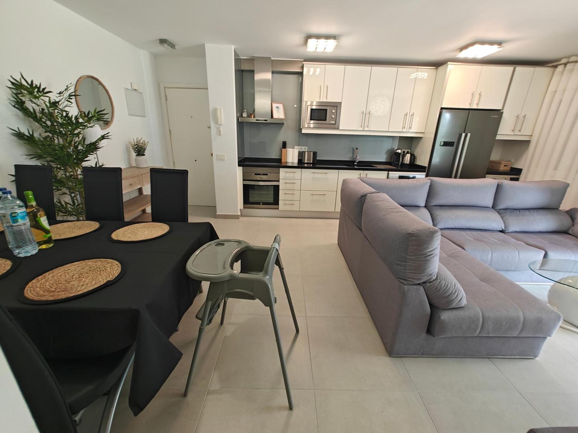 Sun Apartment - 3 Bedrooms, Priv Parking, Pool, Ac, Tv Channels, Fibre Net ลอส กริสเตียนอส ภายนอก รูปภาพ
